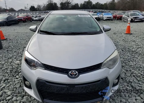 2015 Toyota Corolla L from USA, damaged, VIN 2T1BURHE2FC353100